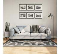 vidaXL Tappeto Lavabile Nero e Bianco 120x180 cm Antiscivolo