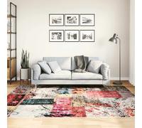 vidaXL Tappeto Lavabile Patchwork 160x230 cm Multicolore Antiscivolo