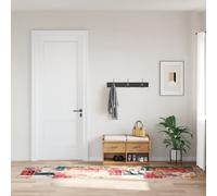 vidaXL Tappeto Lavabile Patchwork 80x300 cm Multicolore