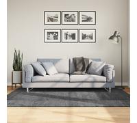 vidaXL Tappeto OVIEDO a Pelo Corto Antracite 140x200 cm