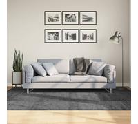 vidaXL Tappeto OVIEDO a Pelo Corto Antracite 160x230 cm