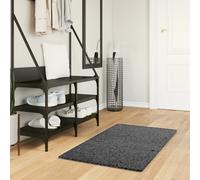vidaXL Tappeto OVIEDO a Pelo Corto Antracite 60x110 cm