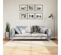 vidaXL Tappeto OVIEDO a Pelo Corto Beige 120x120 cm