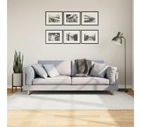 vidaXL Tappeto OVIEDO a Pelo Corto Crema 140x200 cm