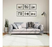 vidaXL Tappeto OVIEDO a Pelo Corto Grigio 200x200 cm