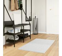 vidaXL Tappeto OVIEDO a Pelo Corto Grigio 60x110 cm