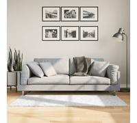 vidaXL Tappeto OVIEDO a Pelo Corto Grigio 80x150 cm