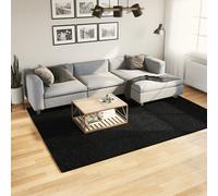 vidaXL Tappeto OVIEDO a Pelo Corto Nero 200x280 cm