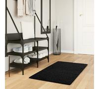 vidaXL Tappeto OVIEDO a Pelo Corto Nero 60x110 cm