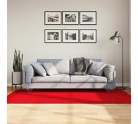 vidaXL Tappeto OVIEDO a Pelo Corto Rosso 100x200 cm