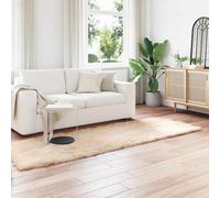 vidaXL Tappeto Pecora Tafalla Beige 80 x 250 cm Poliestere