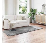 vidaXL Tappeto Pecora Tafalla Grigio 80 x 250 cm Poliestere