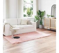 vidaXL Tappeto Pecora Tafalla Rosa 100 x 200 cm Poliestere