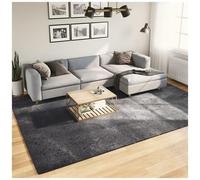 VIDAXL - Tappeto Pelo Corto Huarte Morbido Lavabile Antracite 240x340 Cm