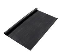 vidaXL Tappeto per pavimento Nero 1,2 x 5 m Gomma, Tappeto da Giardino, Rettangolare, Design Moderno, Gomma Resistente, Facile da Pulire, Antiscivolo e Impermeabile