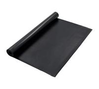 vidaXL Tappeto per pavimento Nero 1,2 x 5 m Gomma, Tappeto da Giardino, Rettangolare, Design Moderno, Gomma Resistente, Facile da Pulire, Antiscivolo e Impermeabile