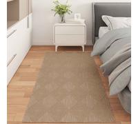 vidaXL Tappeto per uso interno ed esterno AGIRA Naturale 150 x 80 cm