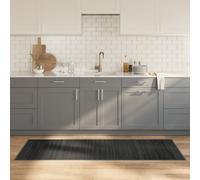 vidaXL Tappeto Rettangolare Grigio 70x200 cm in Bambù