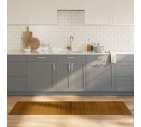 vidaXL Tappeto Rettangolare Marrone 60x200 cm in Bambù