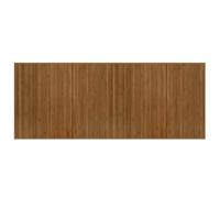 vidaXL Tappeto Rettangolare Marrone in bambù 80x200 cm