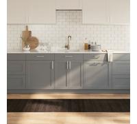vidaXL Tappeto Rettangolare Marrone Scuro 60x300 cm in Bambù