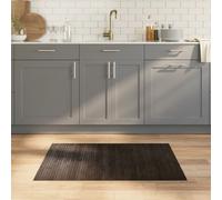 vidaXL Tappeto Rettangolare Marrone Scuro 70x100 cm in Bambù