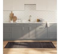 Tappeto Rettangolare Marrone Scuro 70x200 cm in Bambù