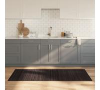 vidaXL Tappeto Rettangolare Marrone Scuro 80x200 cm in bambù, Tappeto Rettangolare, Tappeto da Salotto, Tappeto in bambù, Tappeto da Soggiorno