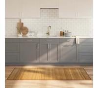 vidaXL Tappeto Rettangolare Natura 80x200 cm in bambù, Tappeto Rettangolare, Tappeto da Salotto, Tappeto in bambù, Tappeto da Soggiorno