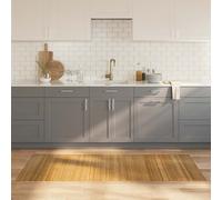 vidaXL Tappeto Rettangolare Natura 80x200 cm in bambù, Tappeto Rettangolare, Tappeto da Salotto, Tappeto in bambù, Tappeto da Soggiorno