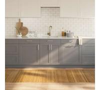 vidaXL Tappeto Rettangolare Natura 80x300 cm in Bambù