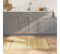 vidaXL Tappeto Rettangolare Natura Chiaro 70x100 cm in bambù, Tappeto Rettangolare, Tappeto da Salotto, Tappeto in bambù, Tappeto da Soggiorno