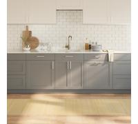vidaXL Tappeto Rettangolare Natura Chiaro 70x500 cm in Bambù