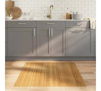 vidaXL Tappeto Rettangolare Naturale 100x100 cm in bambù, Tappeto Rettangolare, Tappeto da Salotto, Tappeto in bambù, Tappeto da Soggiorno