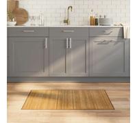 vidaXL Tappeto Rettangolare Naturale 60x100 cm in Bambù
