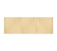 vidaXL Tappeto Rettangolare Naturale Chiaro 100x300 cm in bambù, Tappeto Rettangolare, Tappeto da Salotto, Tappeto in bambù, Tappeto da Soggiorno