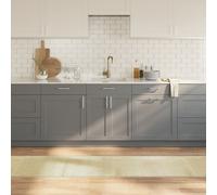 vidaXL Tappeto Rettangolare Naturale Chiaro 60x1000 cm in Bambù