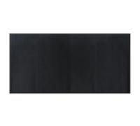 vidaXL Tappeto Rettangolare Nero 100x200 cm in bambù, Tappeto Rettangolare, Tappeto da Salotto, Tappeto in bambù, Tappeto da Soggiorno