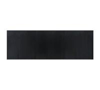 vidaXL Tappeto Rettangolare Nero 100x300 cm in bambù, Tappeto Rettangolare, Tappeto da Salotto, Tappeto in bambù, Tappeto da Soggiorno
