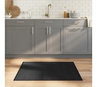 vidaXL Tappeto Rettangolare Nero 80x100 cm in Bambù