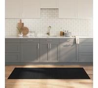 vidaXL Tappeto Rettangolare Nero 80x200 cm in bambù, Tappeto Rettangolare, Tappeto da Salotto, Tappeto in bambù, Tappeto da Soggiorno, Tappeto Moderno