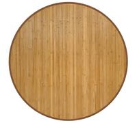 vidaXL Tappeto Rotondo Naturale in bambù 100 cm da salotto moderno