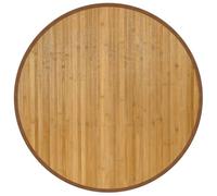 vidaXL Tappeto Rotondo Naturale 80 cm in bambù, Tappeto Rotondo, Tappeto da Salotto, Tappeto in bambù, Tappeto da Soggiorno, Tappeto Moderno