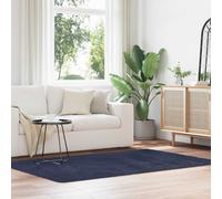 vidaXL Tappeto Shaggy a Pelo Lungo NAVARRA Blu Marino 130x200 cm