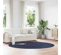 vidaXL Tappeto Shaggy a Pelo Lungo NAVARRA Blu Marino 240x240 cm