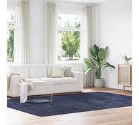 vidaXL Tappeto Shaggy a Pelo Lungo NAVARRA Blu Marino 240x340 cm