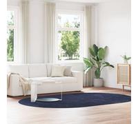 vidaXL Tappeto Shaggy a Pelo Lungo NAVARRA Blu Marino 300x200 cm