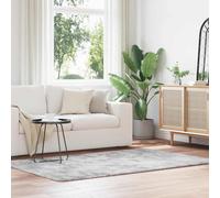 vidaXL Tappeto Shaggy a Pelo Lungo NAVARRA Grigio Argento 130x200cm