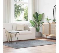 vidaXL Tappeto Shaggy a Pelo Lungo NAVARRA Grigio Chiaro 130x200 cm