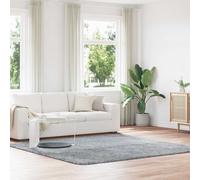 vidaXL Tappeto Shaggy a Pelo Lungo NAVARRA Grigio Chiaro 240x240 cm